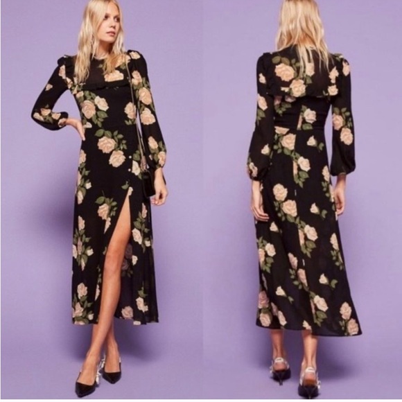 Reformation Gillian Maxi Dress in Venus Floral - Picture 1 of 6